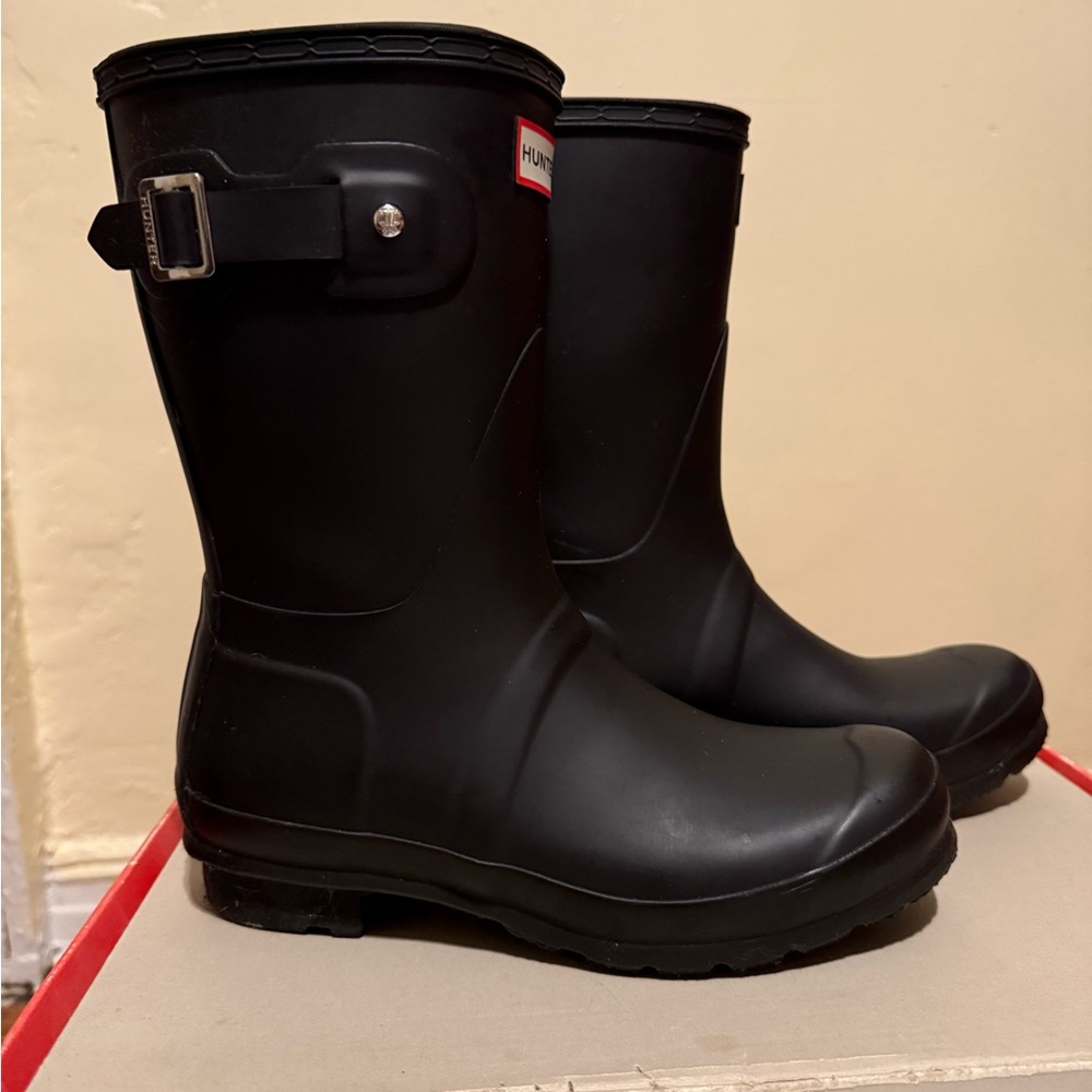 Women original short Hunter boots